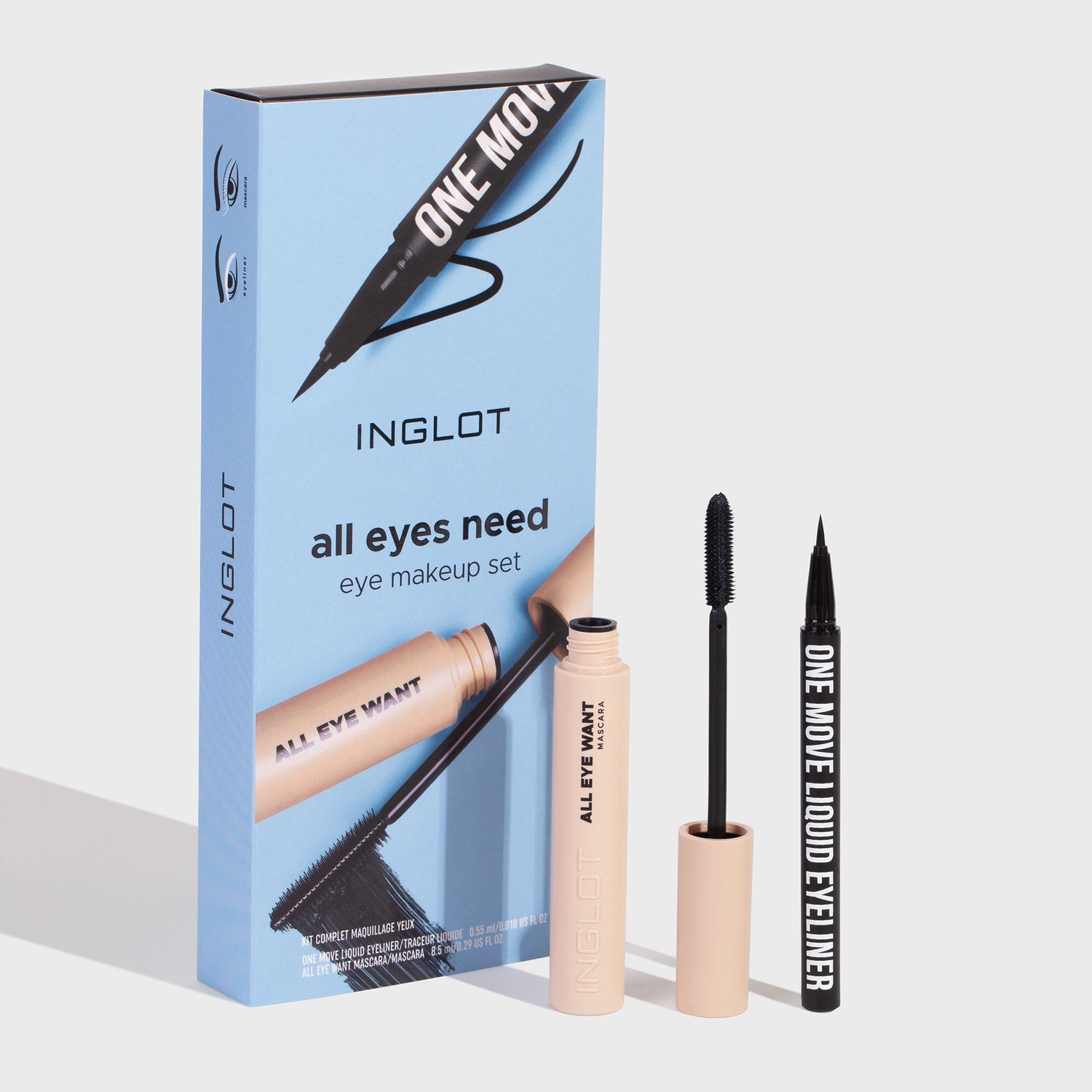 All Eyes Need Eye Makeup Set - INGLOT Cosmetics