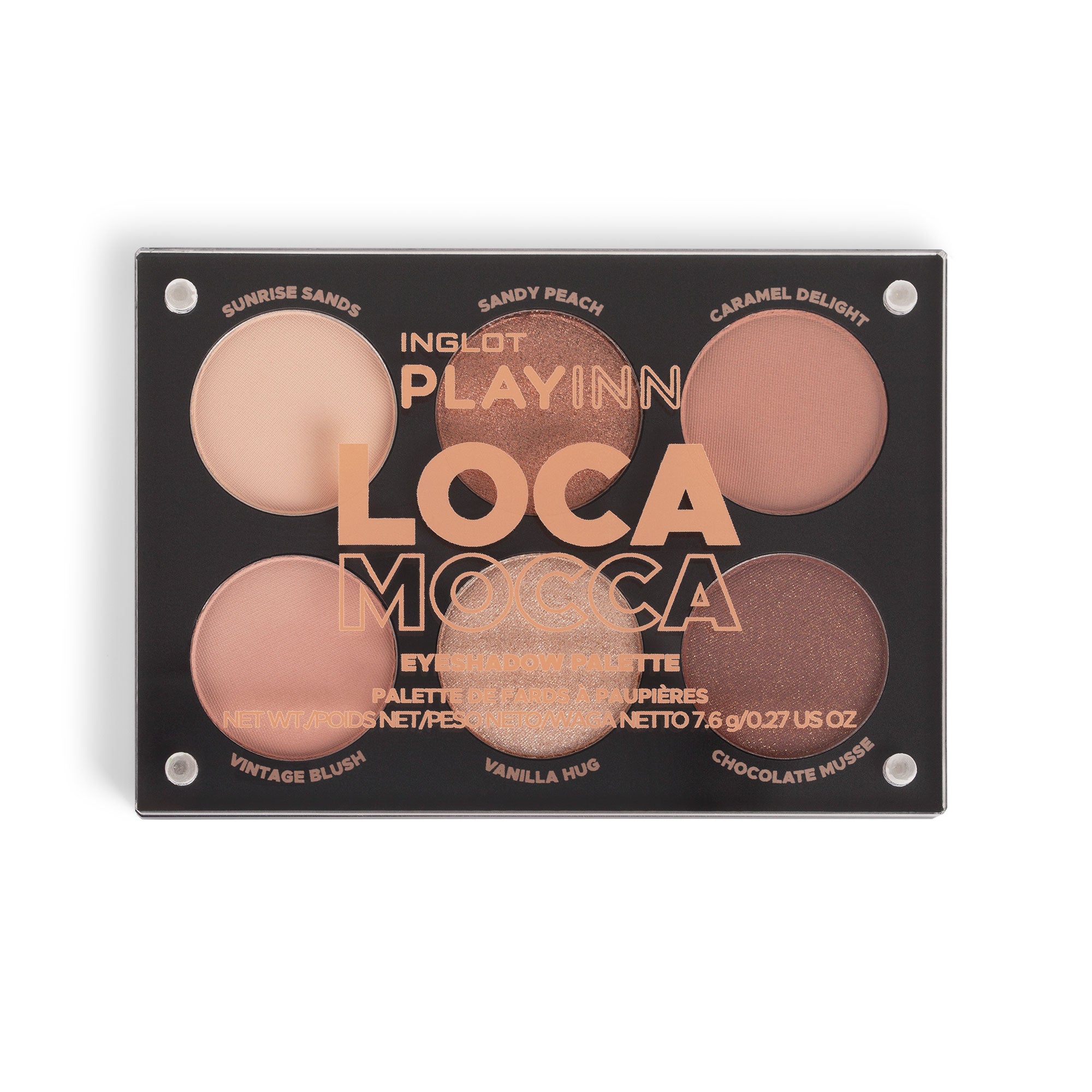 Loca Mocca Oogschaduw Palette - INGLOT Cosmetics