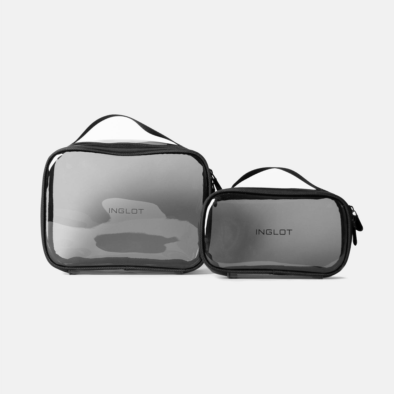 Transparante make-up tas - large