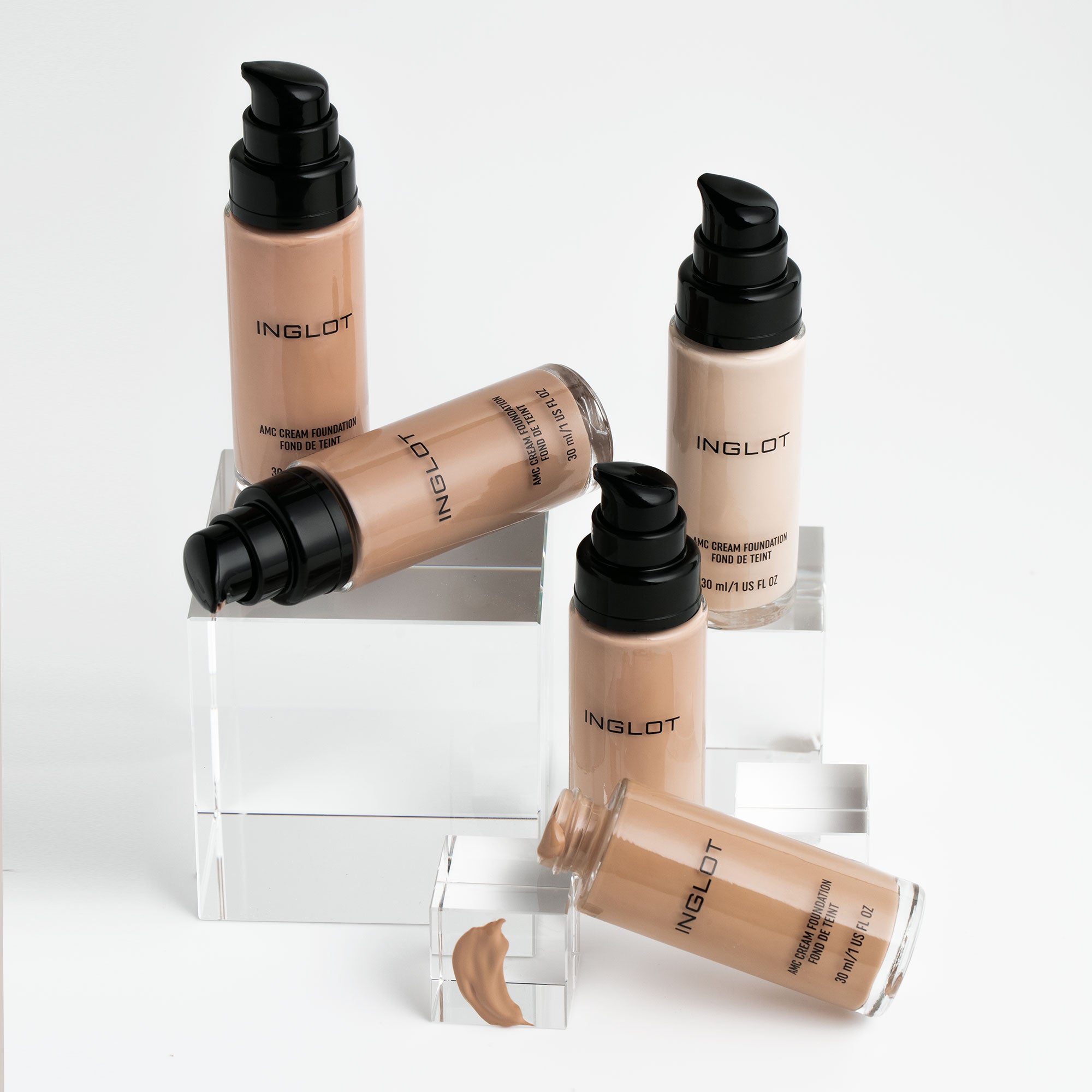 AMC Cream Foundation Sample Set