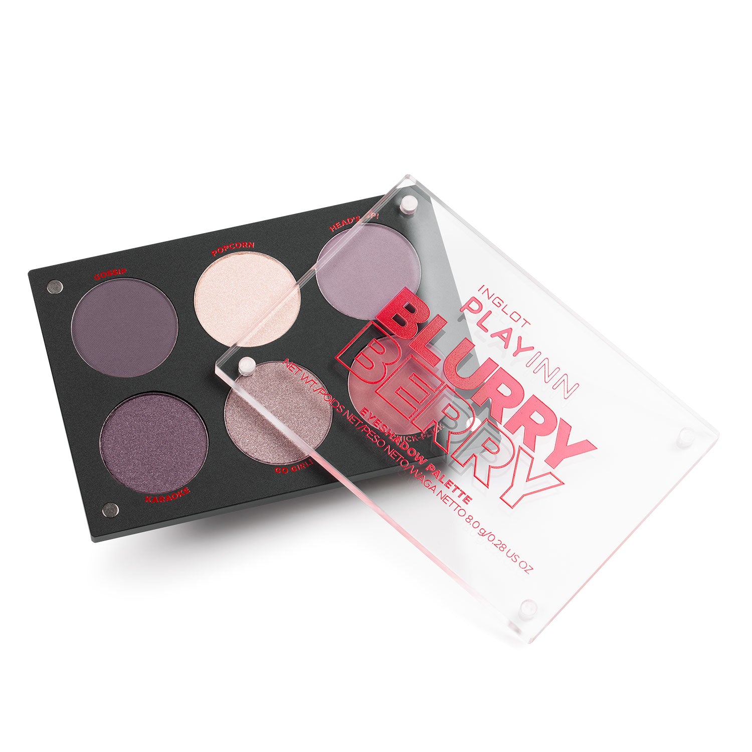 Blurry Berry Oogschaduw Palette - Inglot Cosmetics