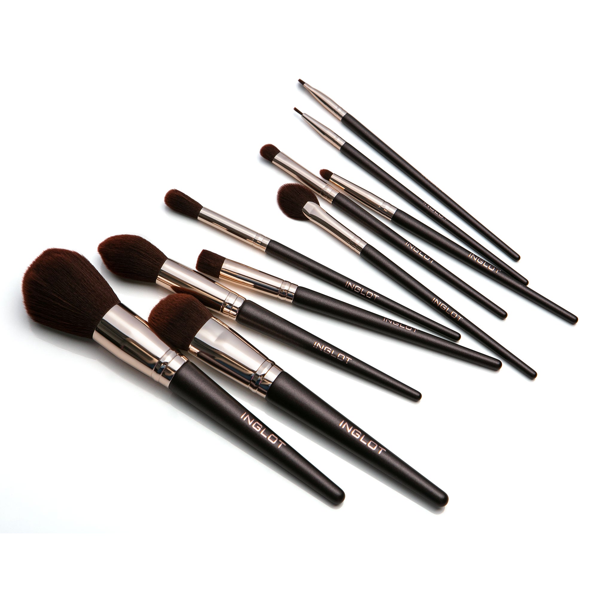 Make-up Brush Set Chocolate - INGLOT Cosmetics