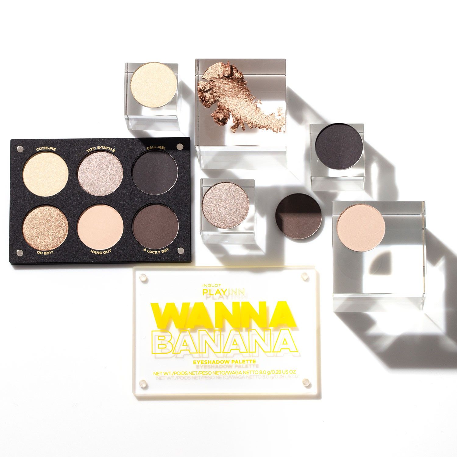 Wanna Banana Eye Shadow Palette - Inglot Cosmetics