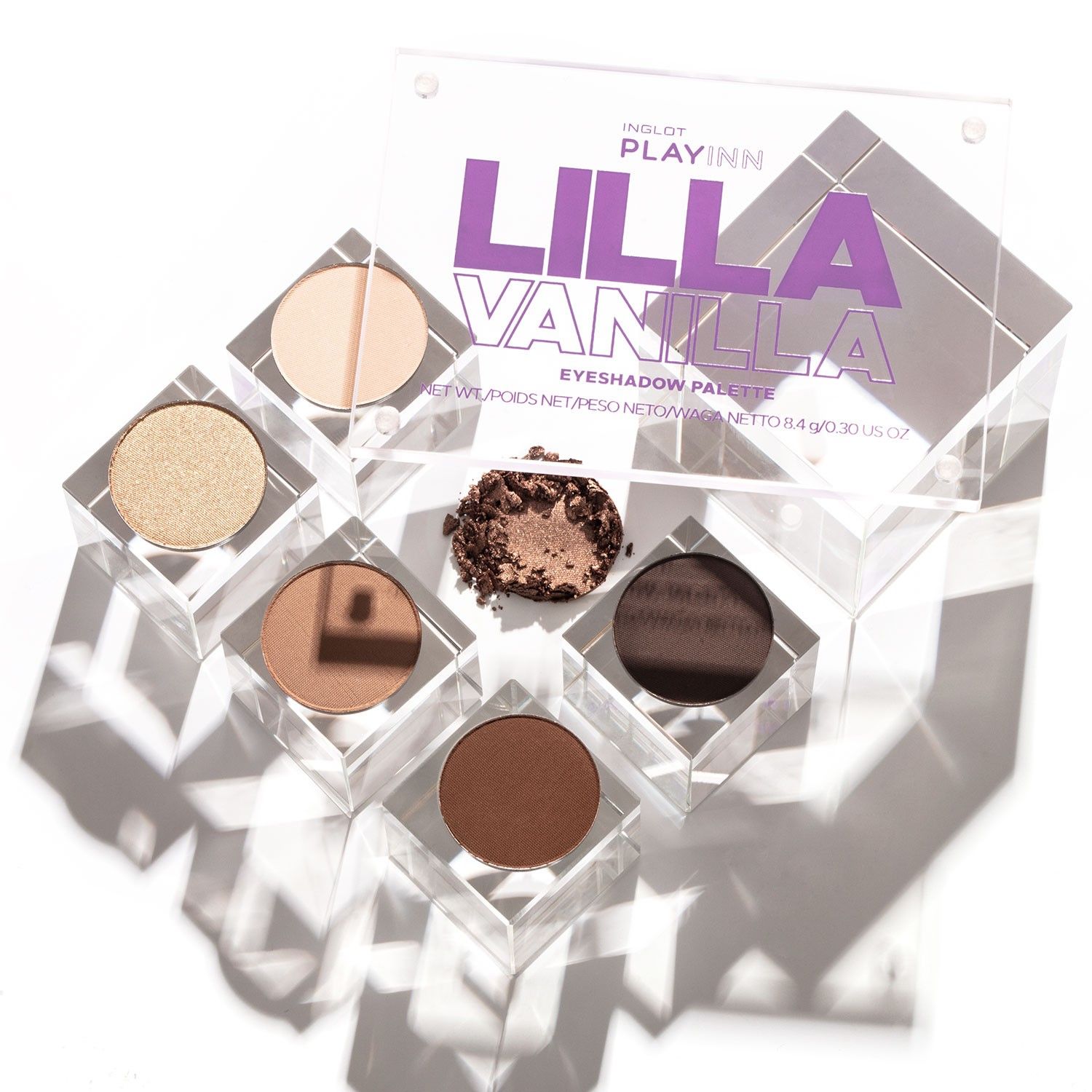 Lilla Vanilla Oogschaduw Palette - oogschaduw palette - Inglot Cosmetics