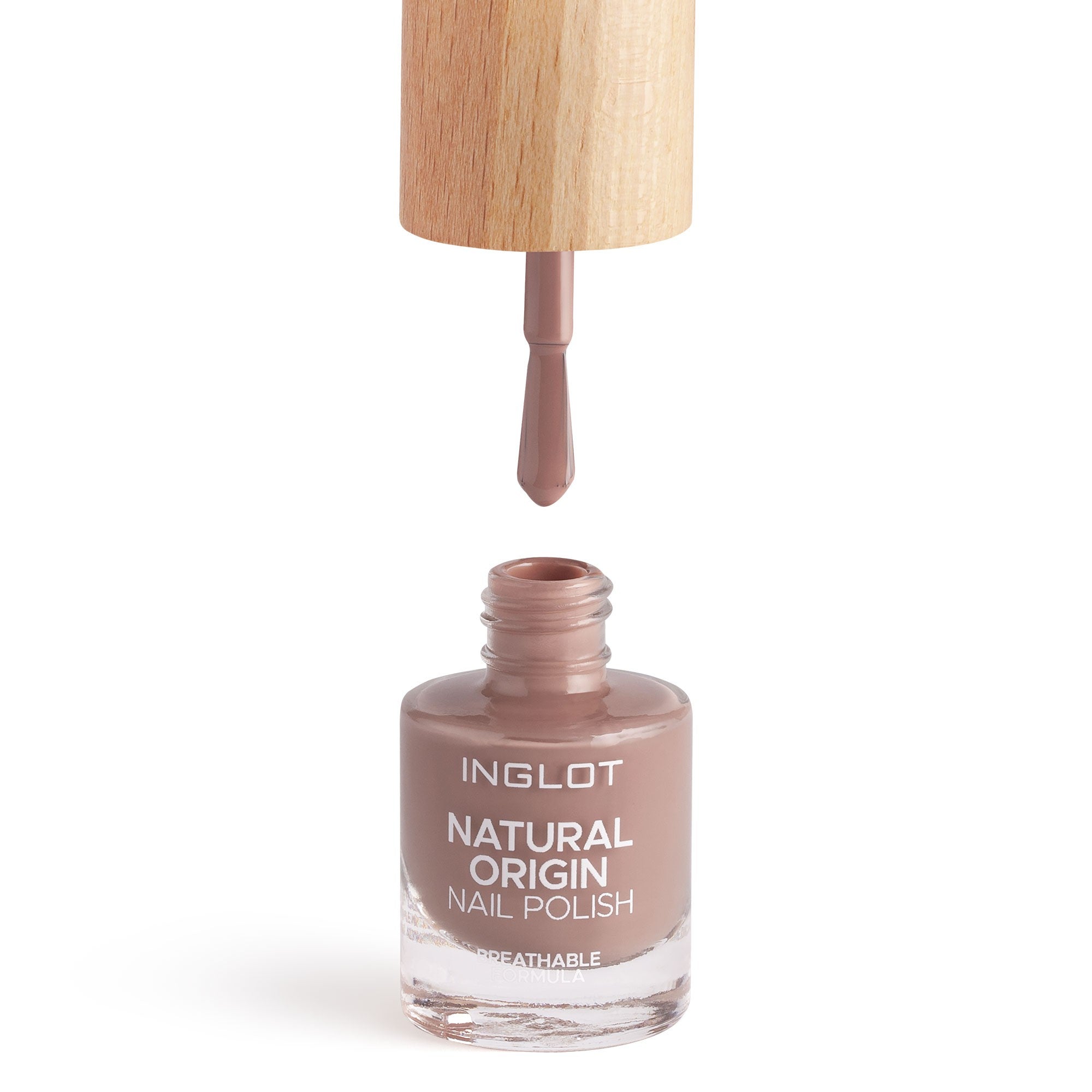 Natural Origin Nail Polish - 013 Coffee Mousse_2 - Inglot Cosmetics