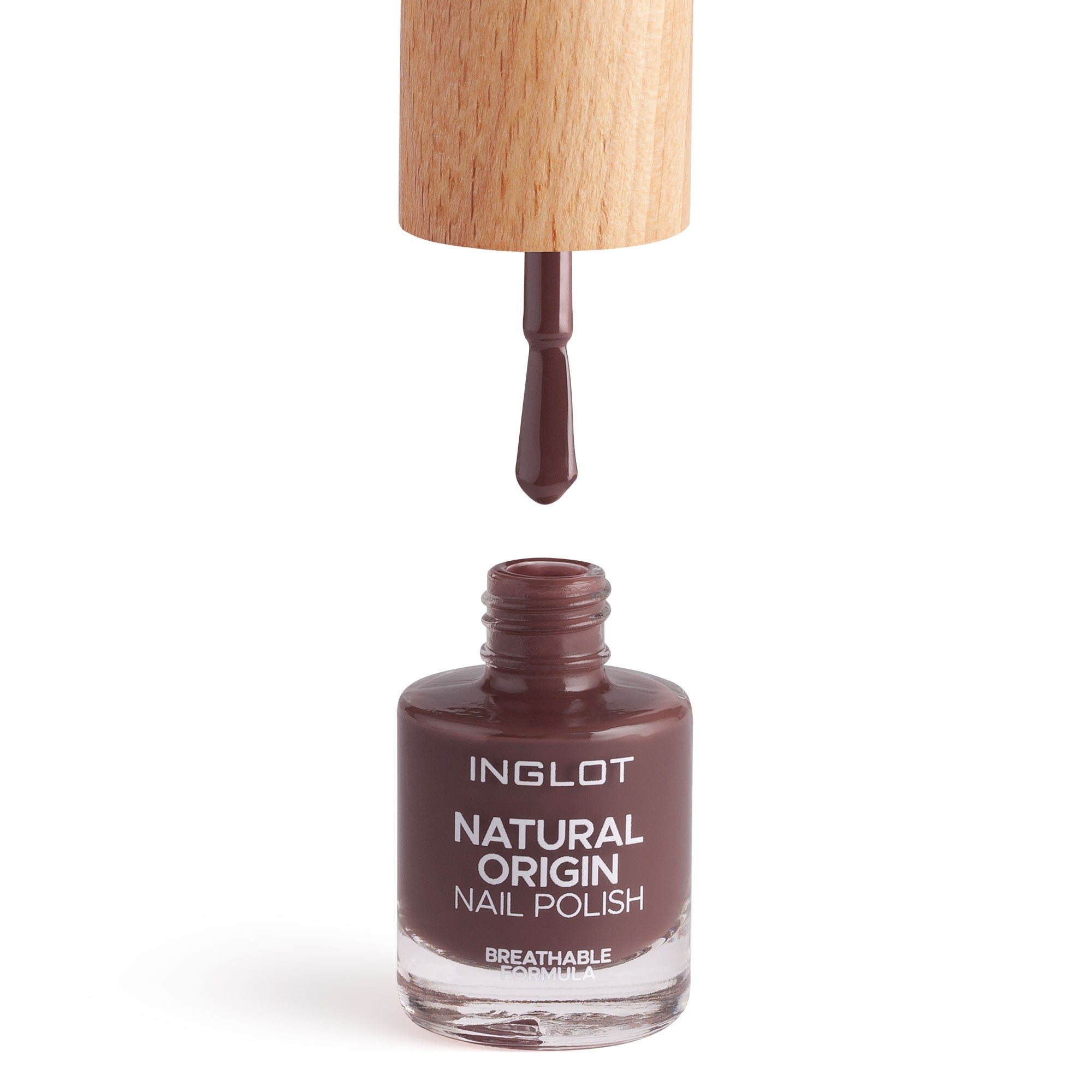Natural Origin Nail Polish - 017 True Ebony_1 - Inglot Cosmetics