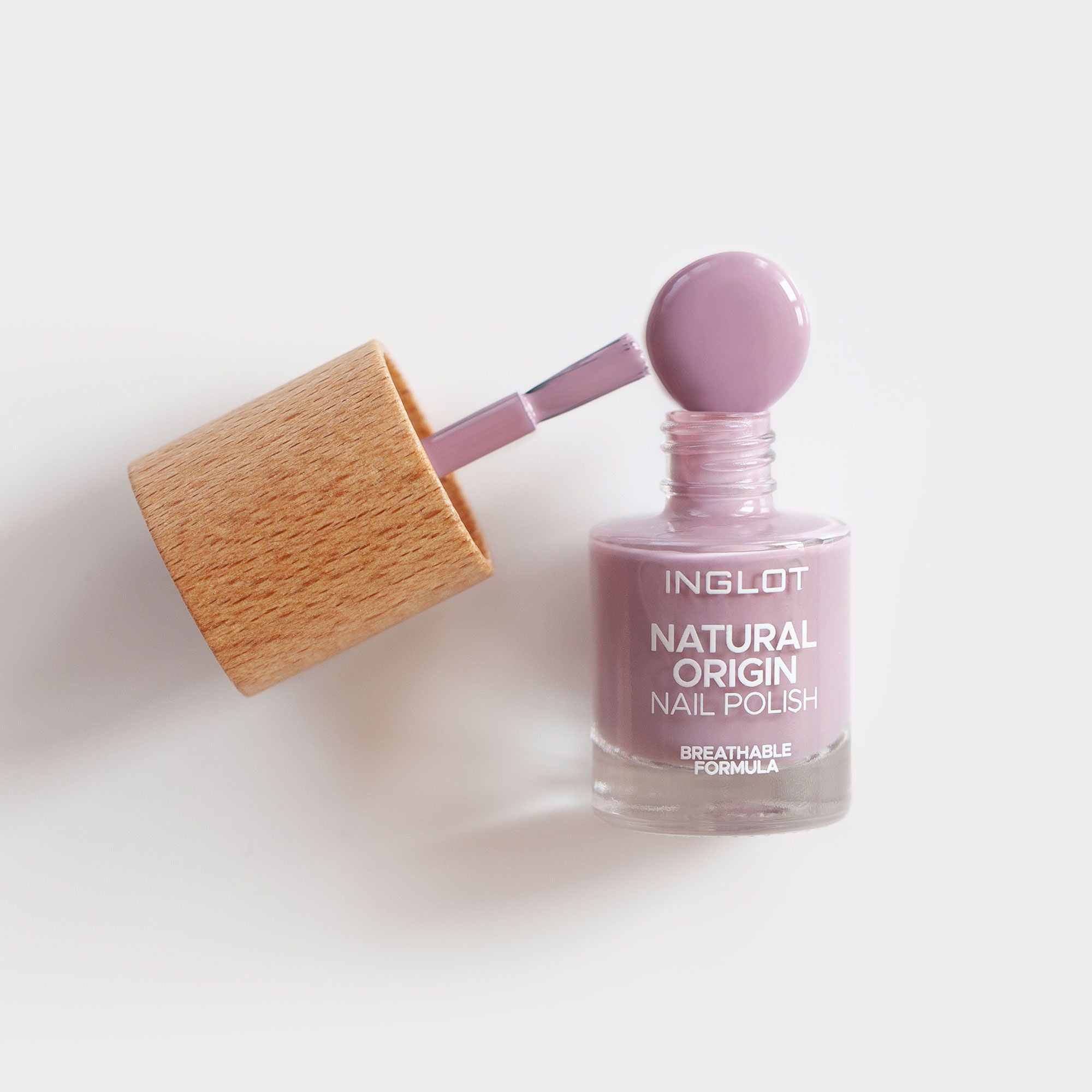 Natural Origin Nail Polish - 005 Lilac Mood - Inglot Cosmetics