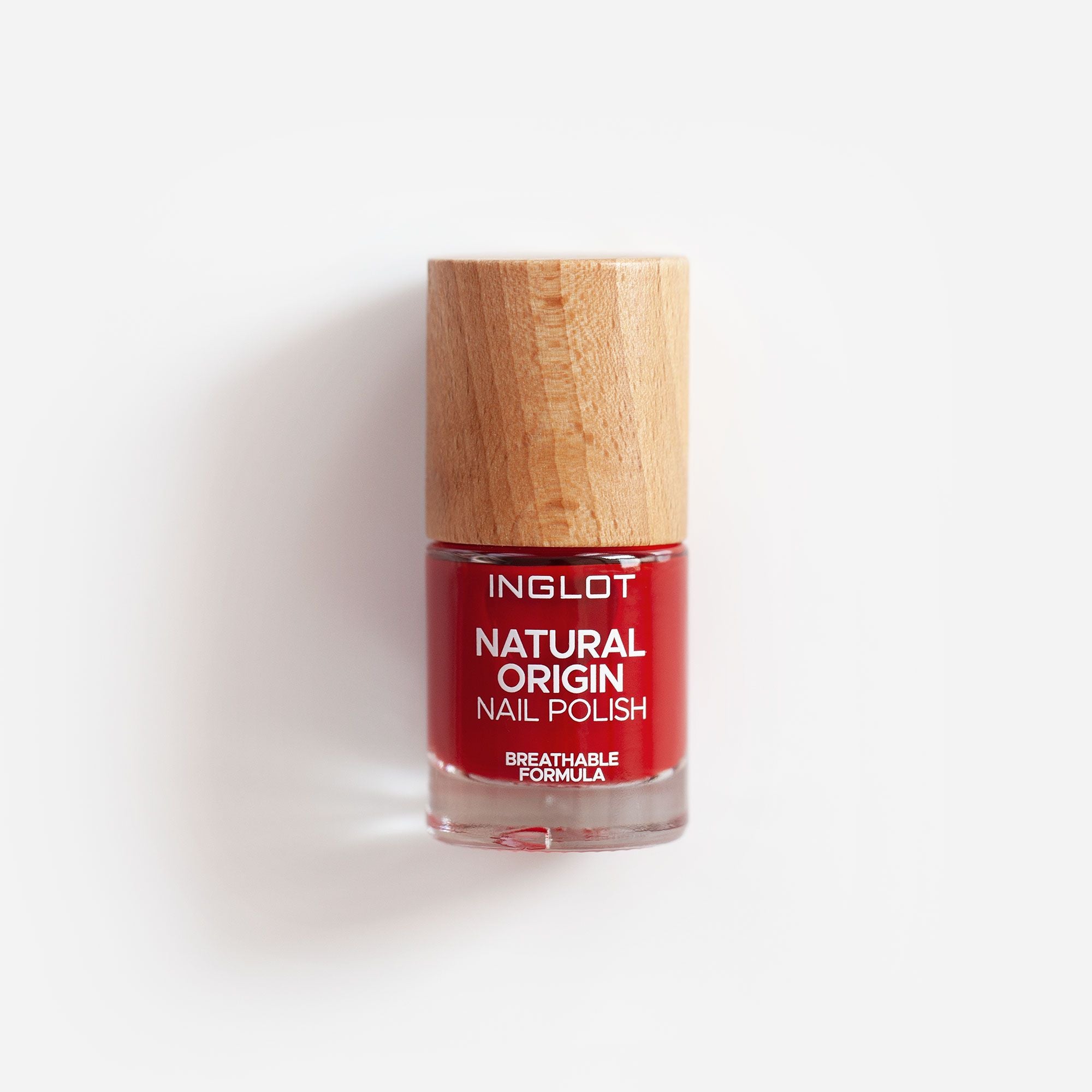 Natural Origin Nail Polish - 009 Timeless Red - Inglot Cosmetics