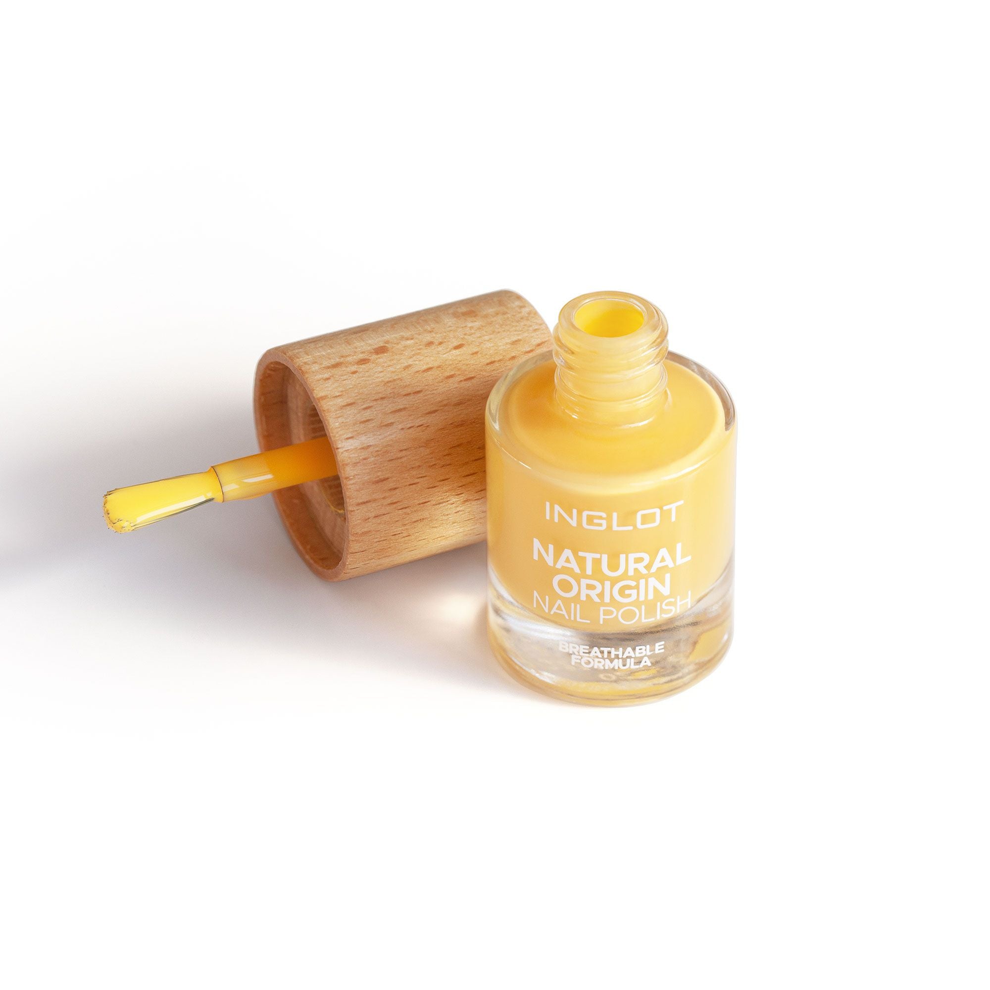 Natural Origin Nail Polish - 027 Lemon Curd_2 - Inglot Cosmetics