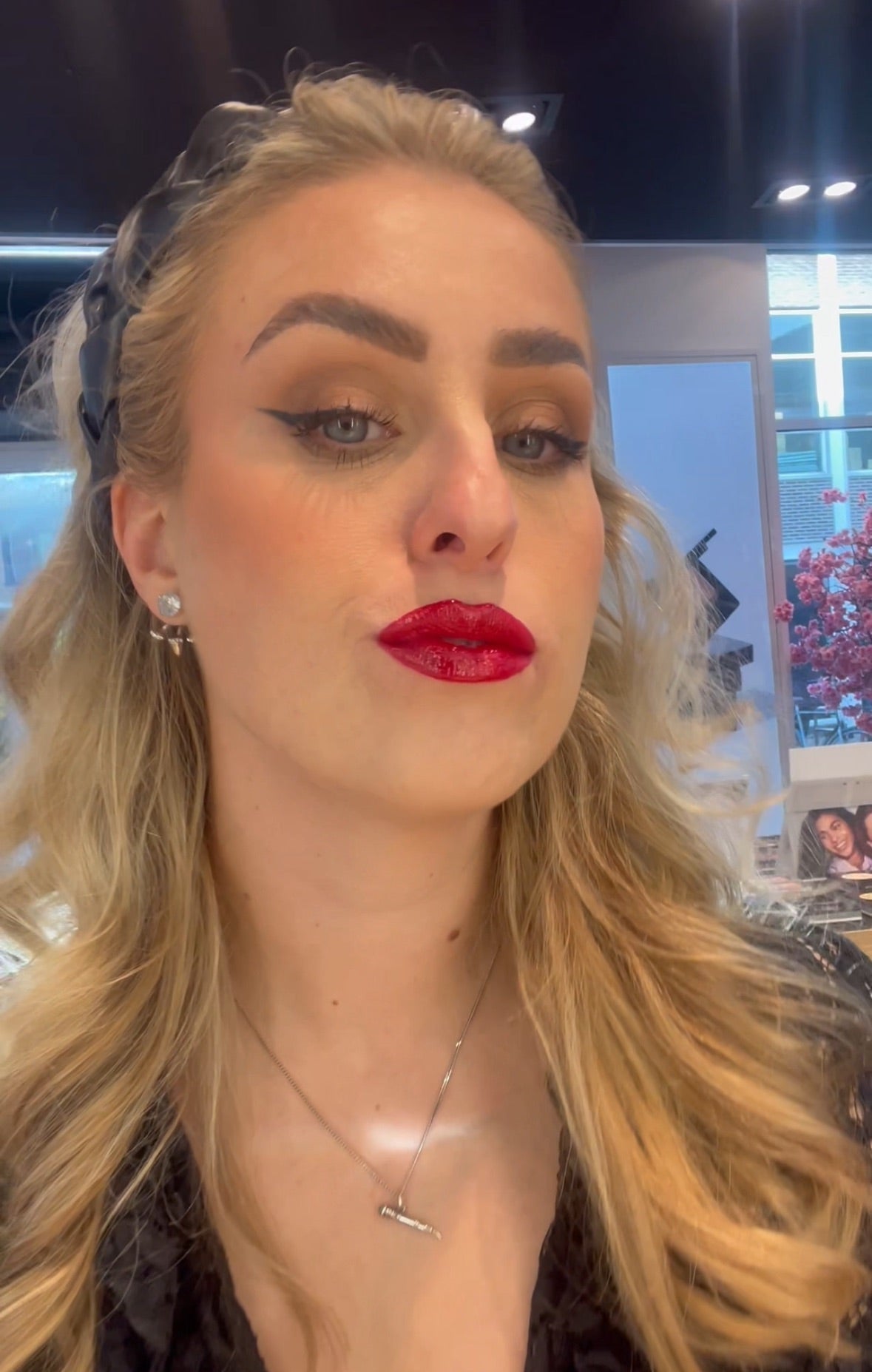 Red Lips Makeup Look