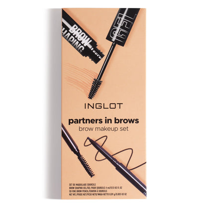 Partners in Brows - Wenkbrauw make-up set - INGLOT Cosmetics