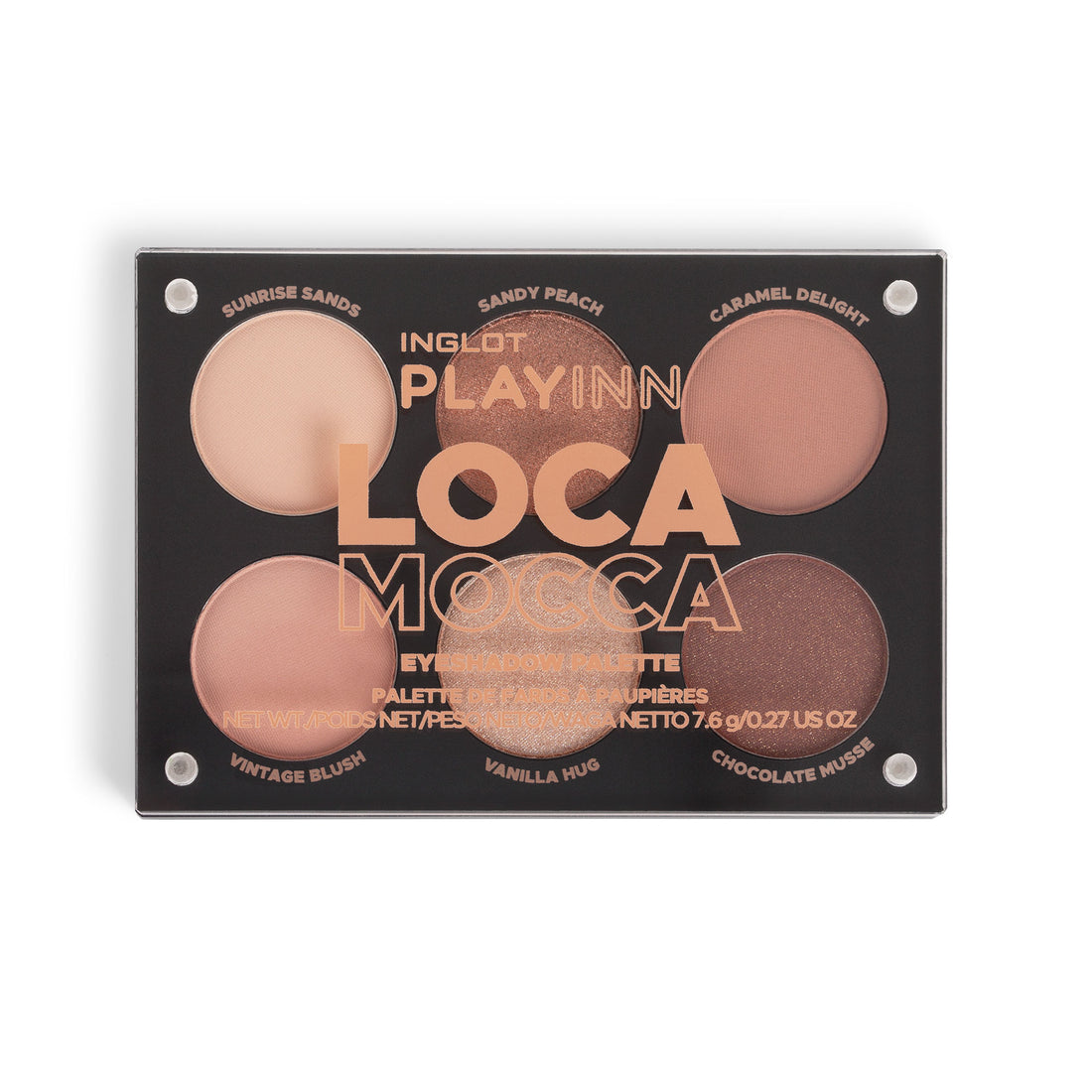 Loca Mocca Oogschaduw Palette - INGLOT Cosmetics