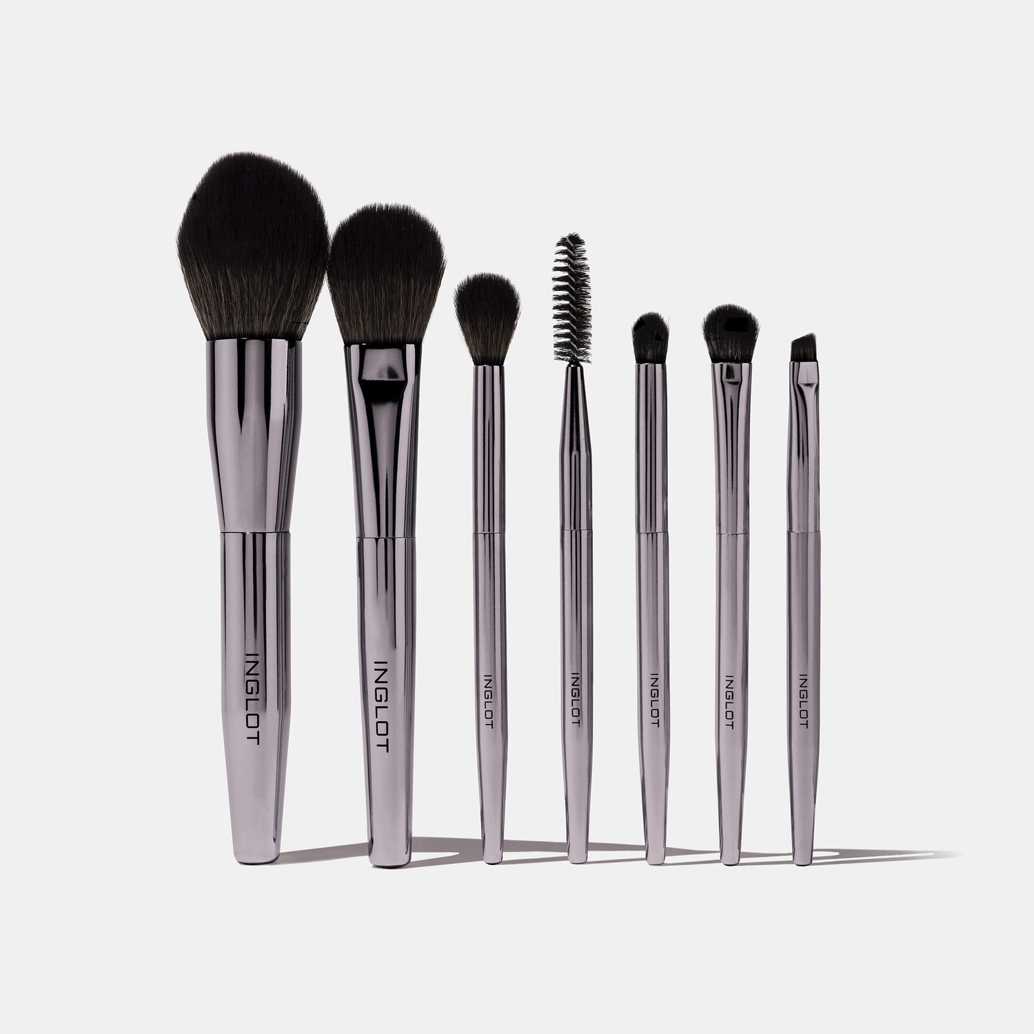 Make-up brush set in case