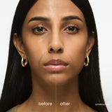 Blur Effect Loose Powder 93 Before & After - INGLOT Cosmetics