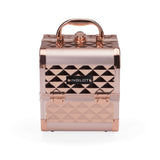 Makeup Case Diamond Mini Rose Gold - Inglot Cosmetics