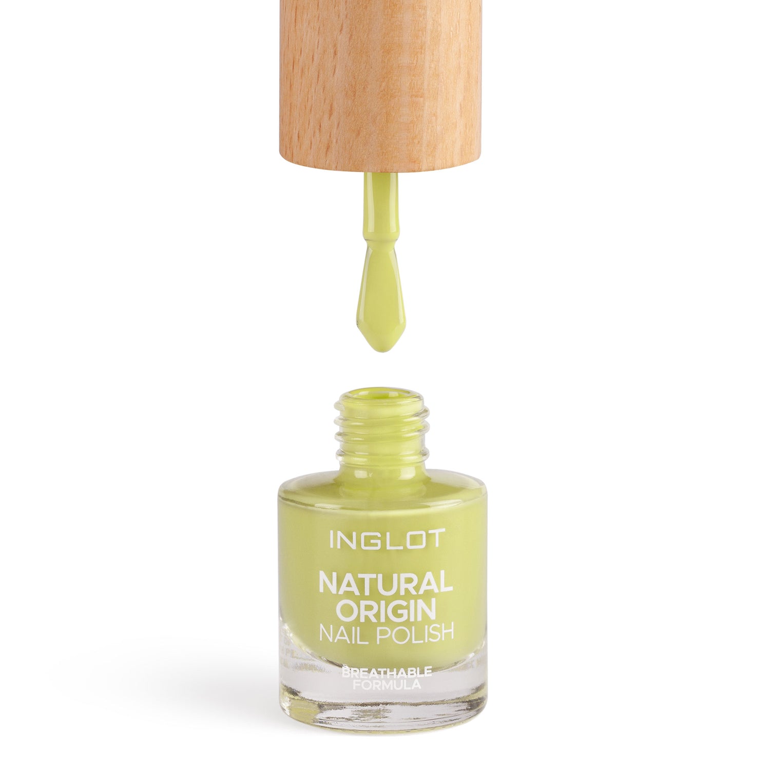 Natural Origin Nail Polish - 028 Pistachio Cream - Inglot Cosmetics