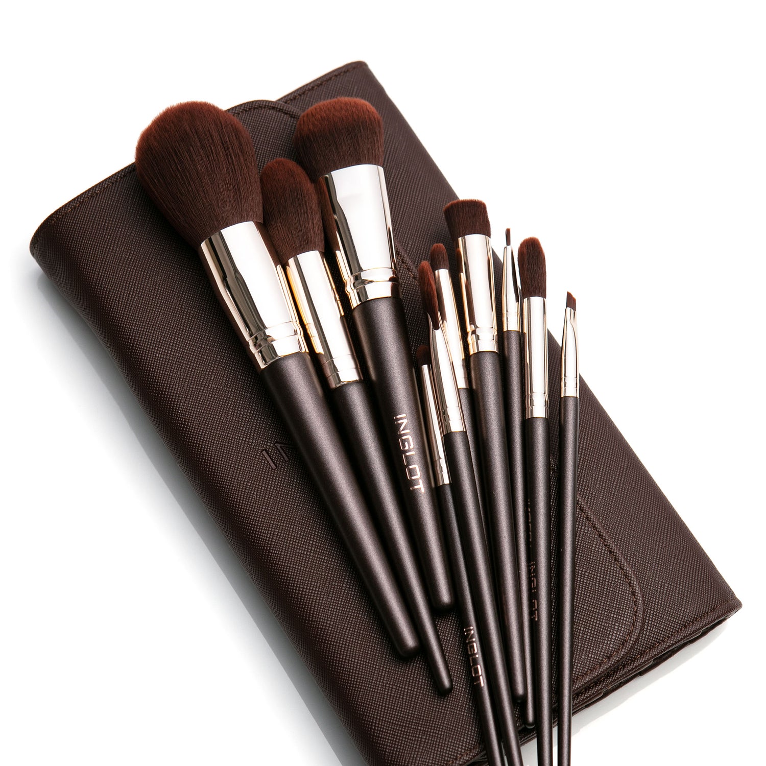 Make-up Brush Set Chocolate - INGLOT Cosmetics