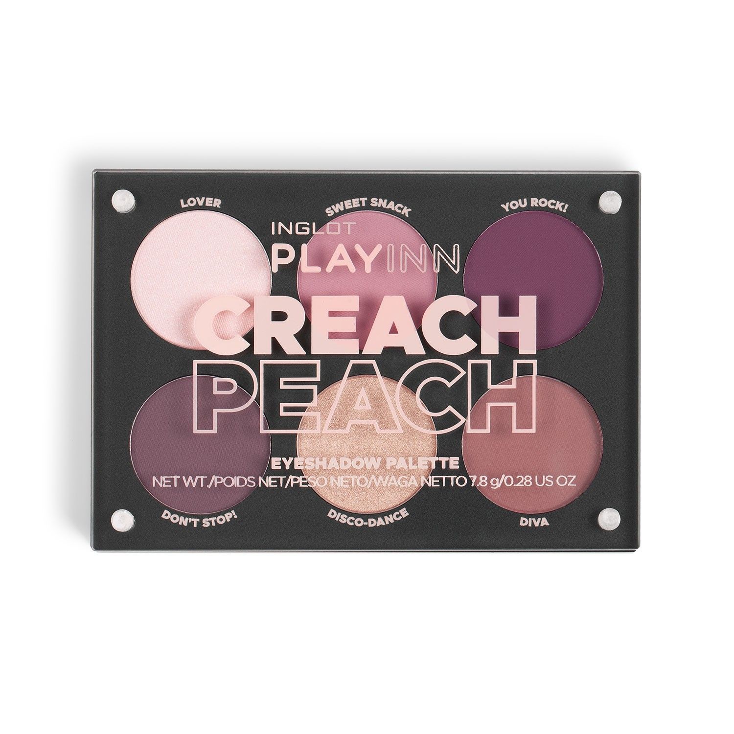 Creach Peach Oogschaduw Palette - Inglot Cosmetics
