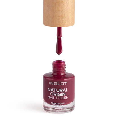 Natural Origin Nail Polish - 016 Marry Raspberry_1 - Inglot Cosmetics