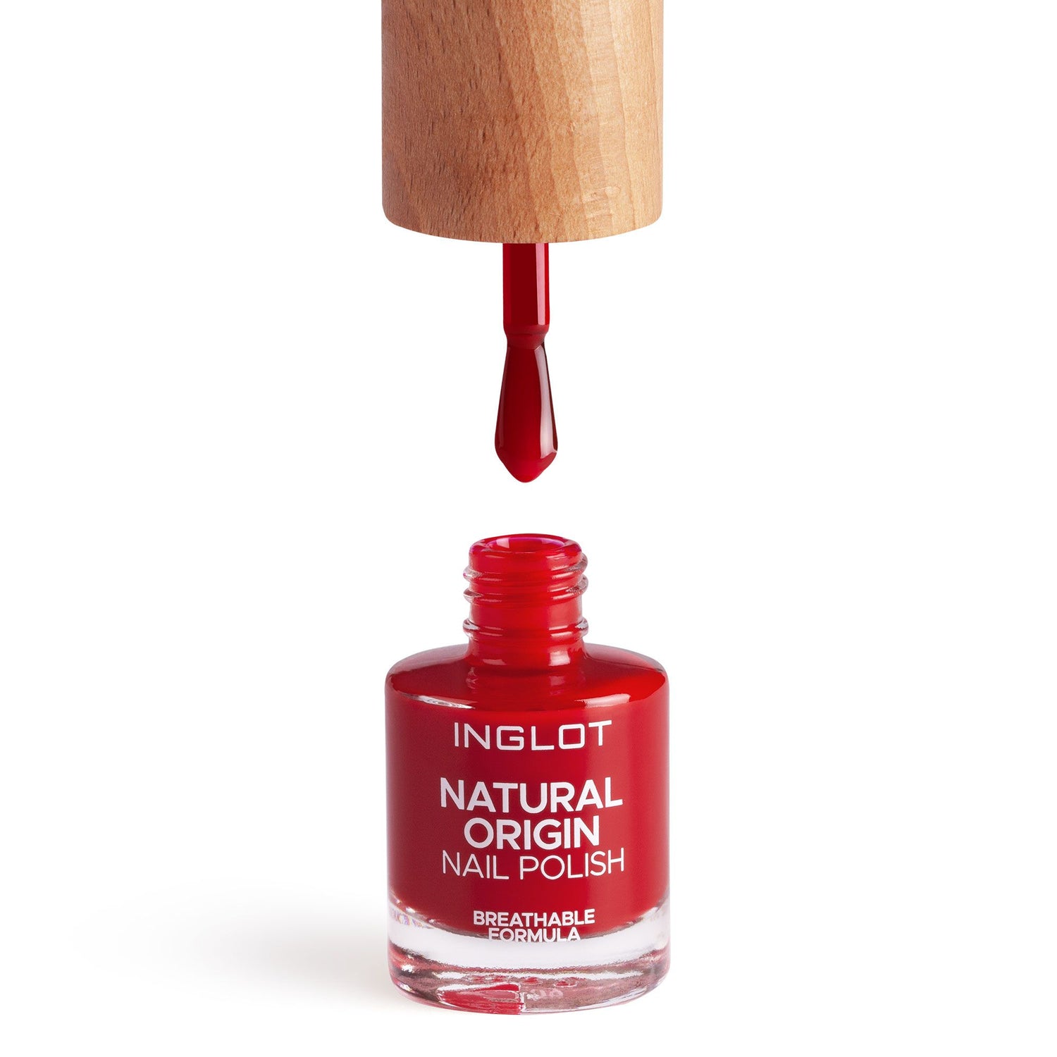 Natural Origin Nail Polish - 009 Timeless Red - Inglot Cosmetics