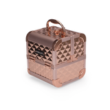 Makeup Case Diamond Mini Rose Gold - Inglot Cosmetics
