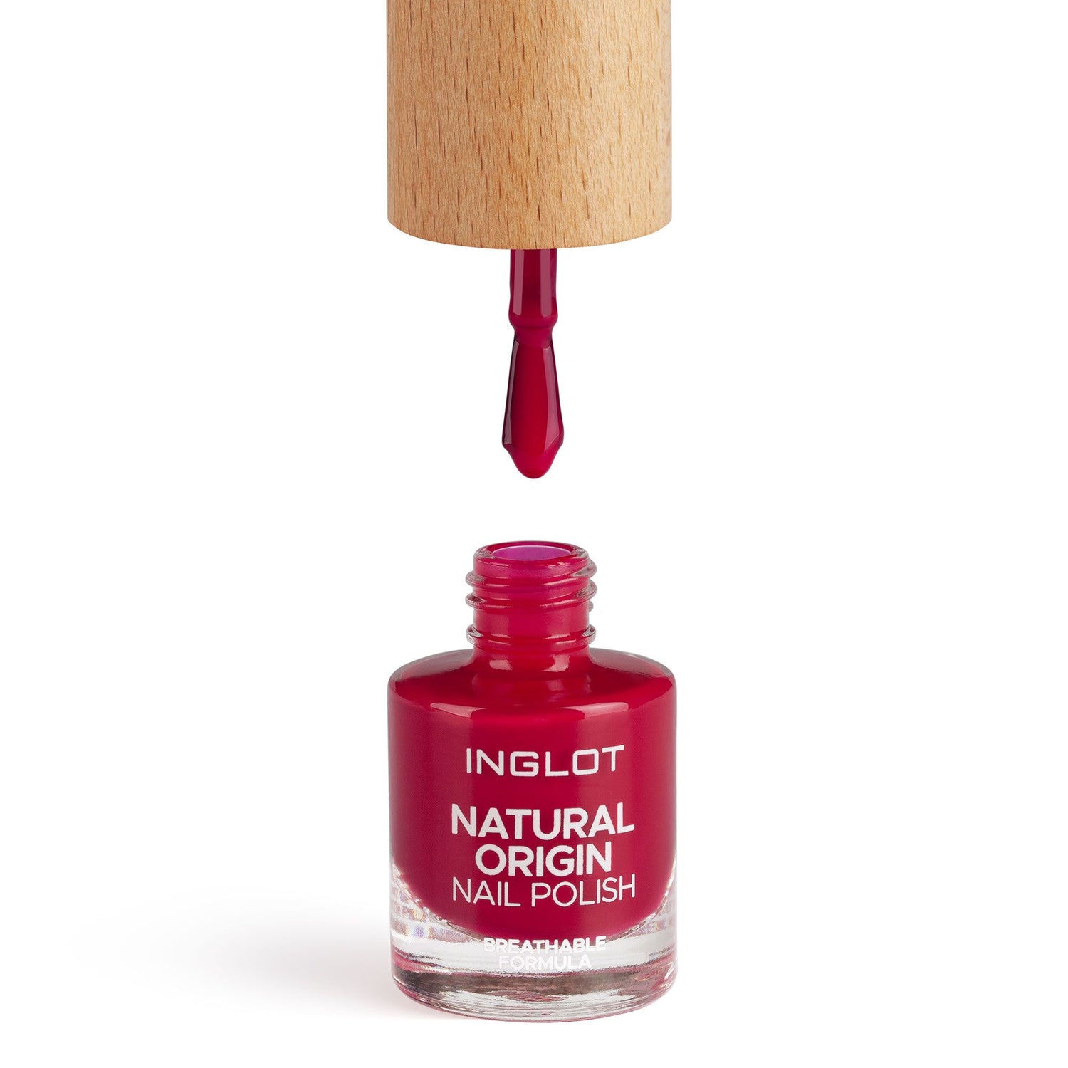 Natural Origin Nail Polish - 023 Rose Jam_1 - Inglot Cosmetics