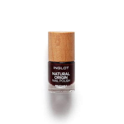 Natural Origin Nail Polish - 025 Dry Merlot_2 - Inglot Cosmetics