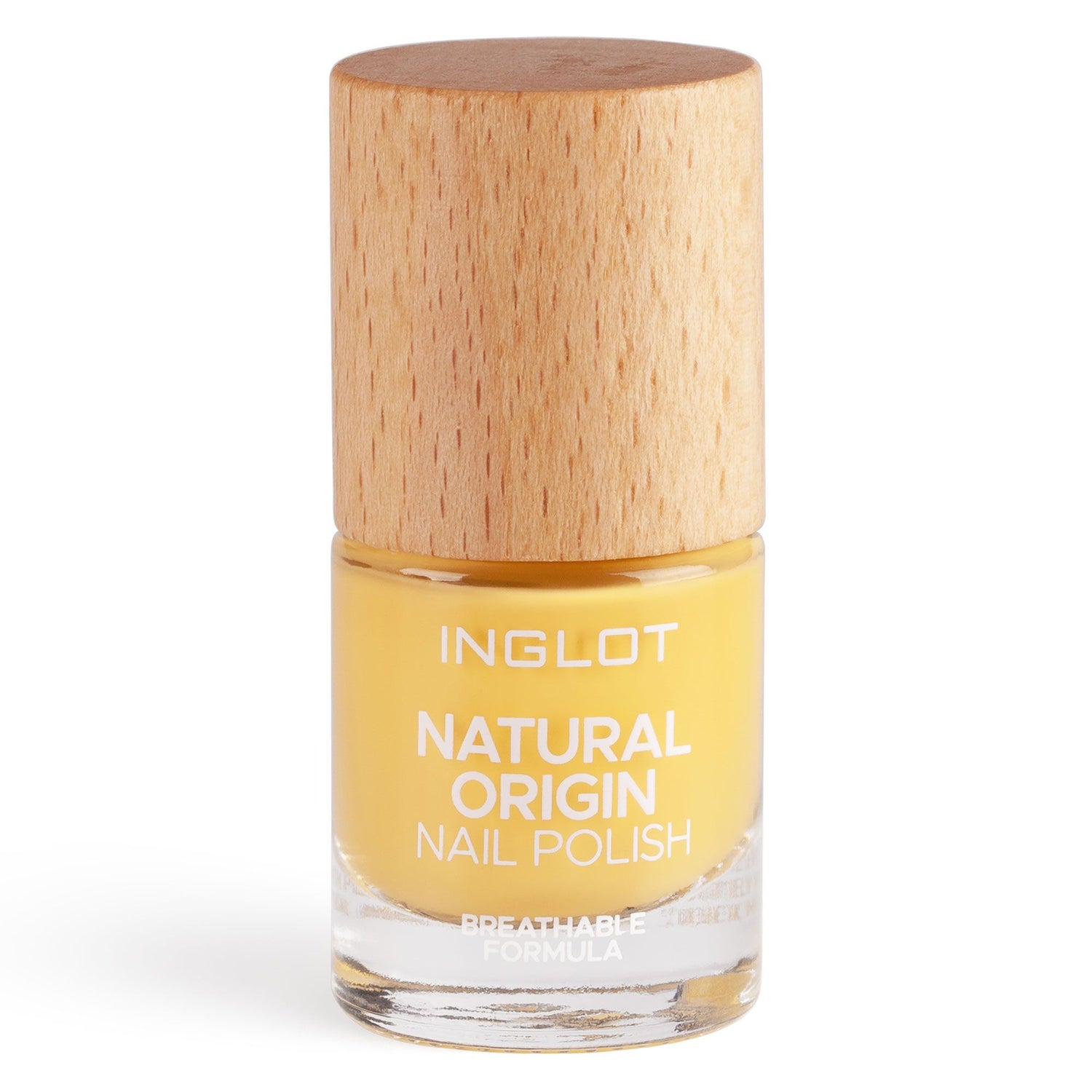 Natural Origin Nail Polish - 027 Lemon Curd - Inglot Cosmetics