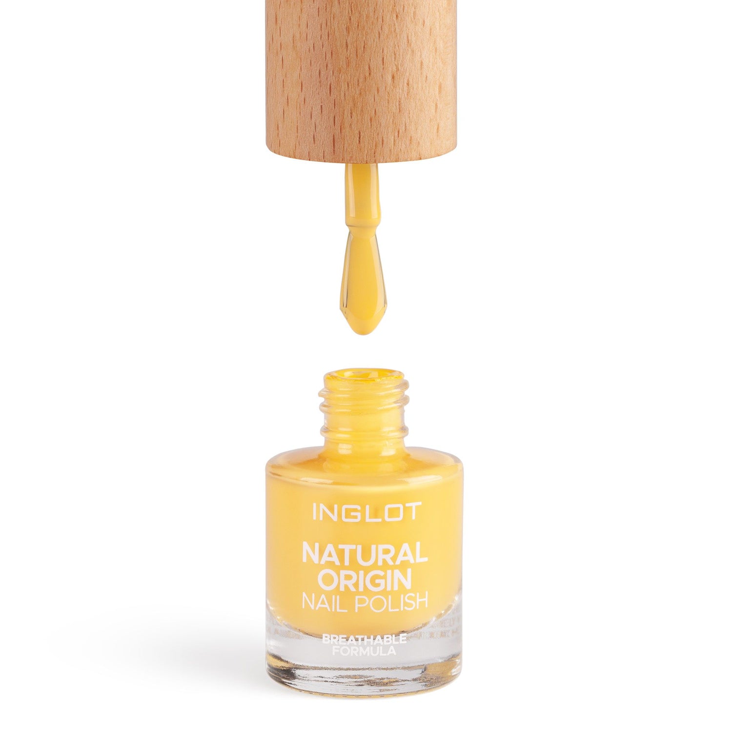Natural Origin Nail Polish - 027 Lemon Curd_1 - Inglot Cosmetics